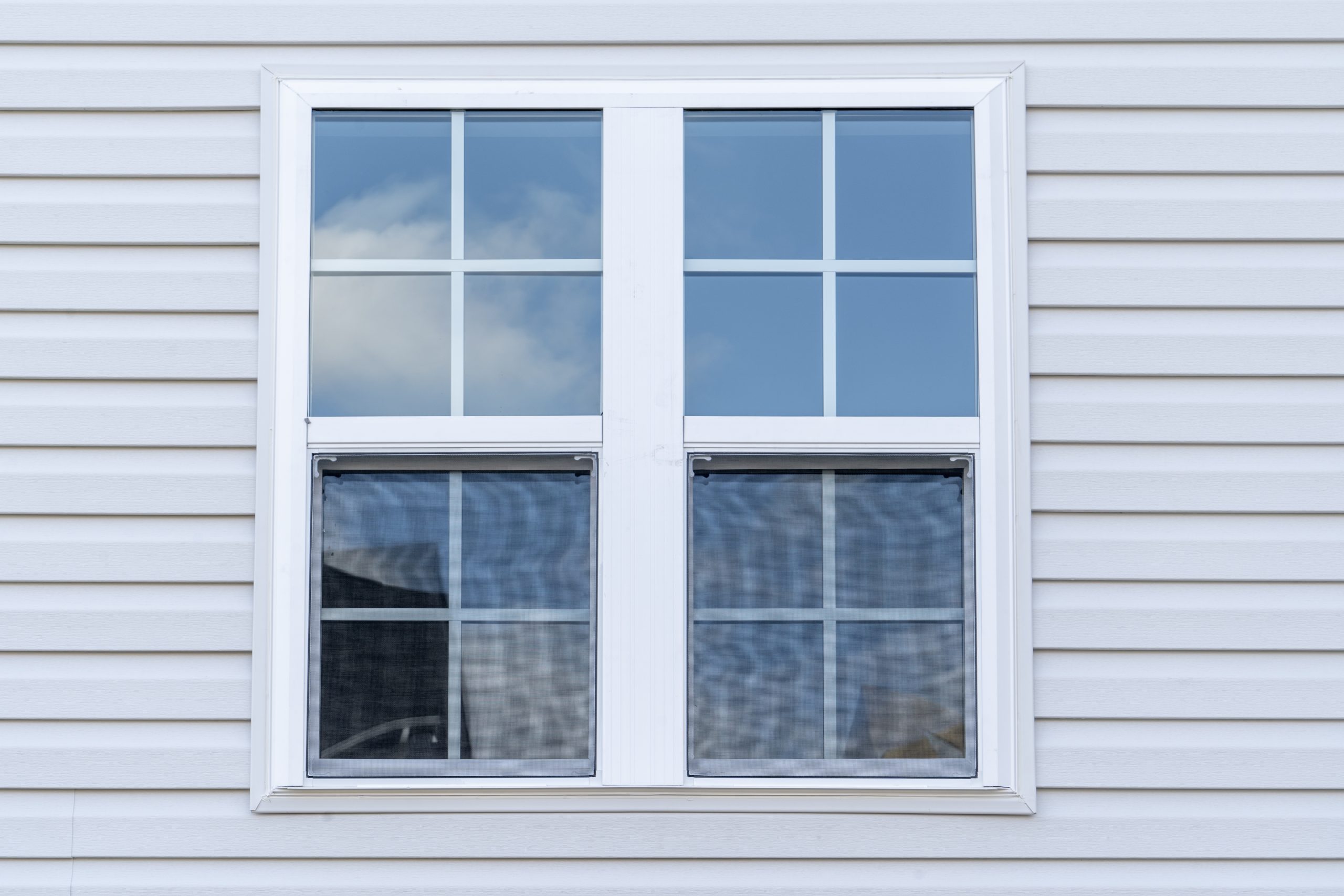 white sliding sash windows